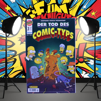 Simpsons Comics präsentiert – Der Tod des Comic-Typs Teil 3 | Panini 2011 | Sammlerzustand